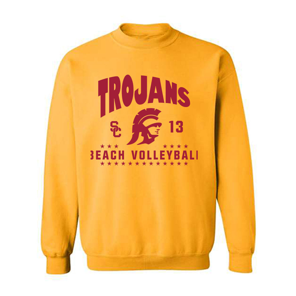 USC - NCAA Beach Volleyball : Bella Satterwhite - Classic Fashion Shersey Crewneck Sweatshirt-0