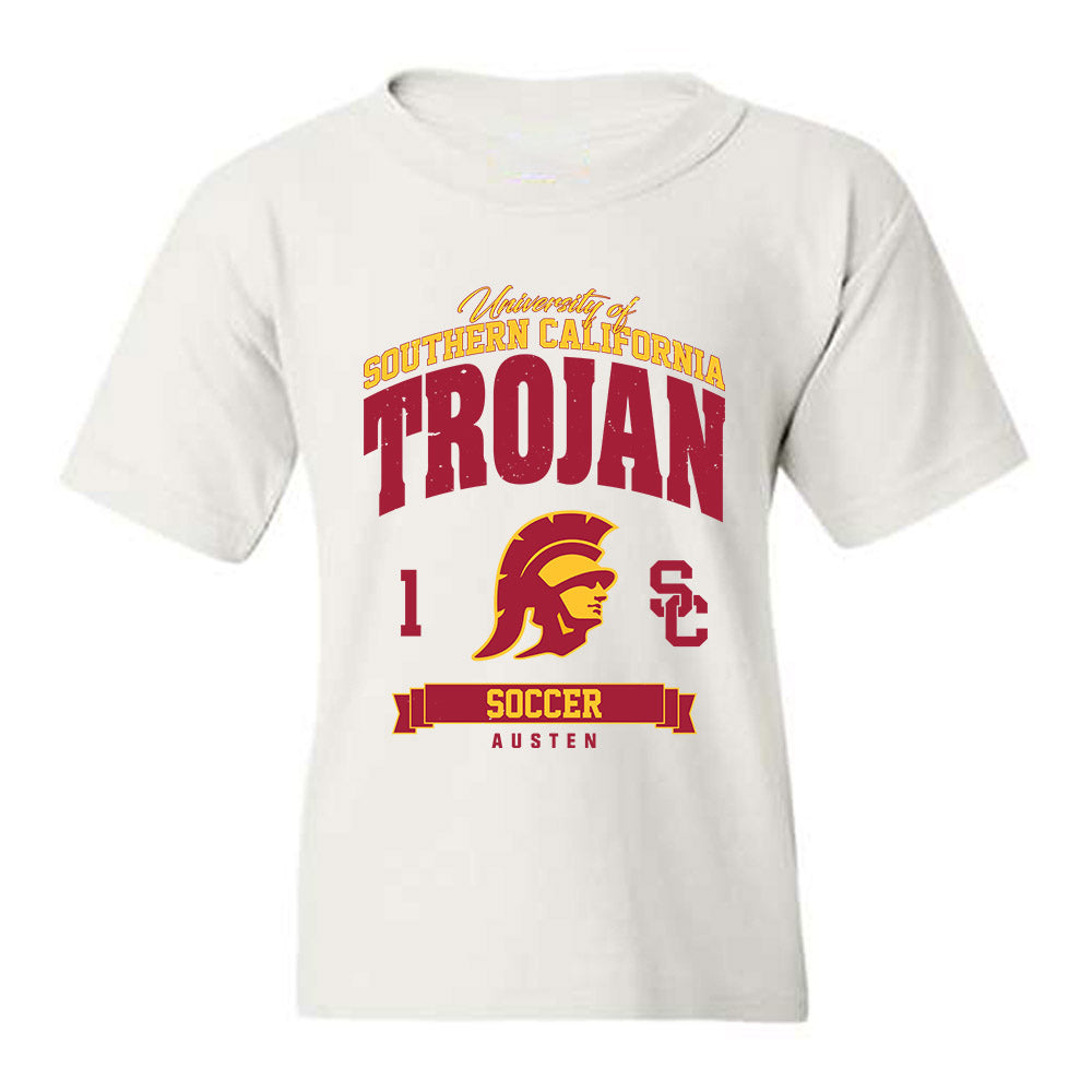 USC - NCAA Women's Soccer : Annabel Austen - Classic Fashion Shersey Youth T-Shirt-0