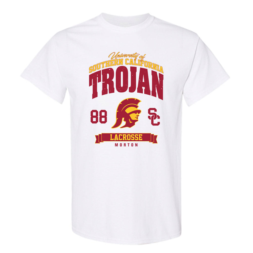 USC - NCAA Women's Lacrosse : Charlotte Morton - Classic Fashion Shersey T-Shirt-0
