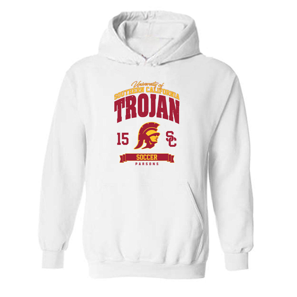 USC - NCAA Women's Soccer : Alyssa Parsons - Classic Fashion Shersey Hooded Sweatshirt-0