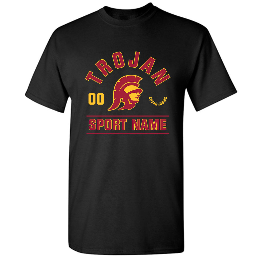 USC - NCAA Baseball : Abbrie Covarrubias - Classic Fashion Shersey T-Shirt-0
