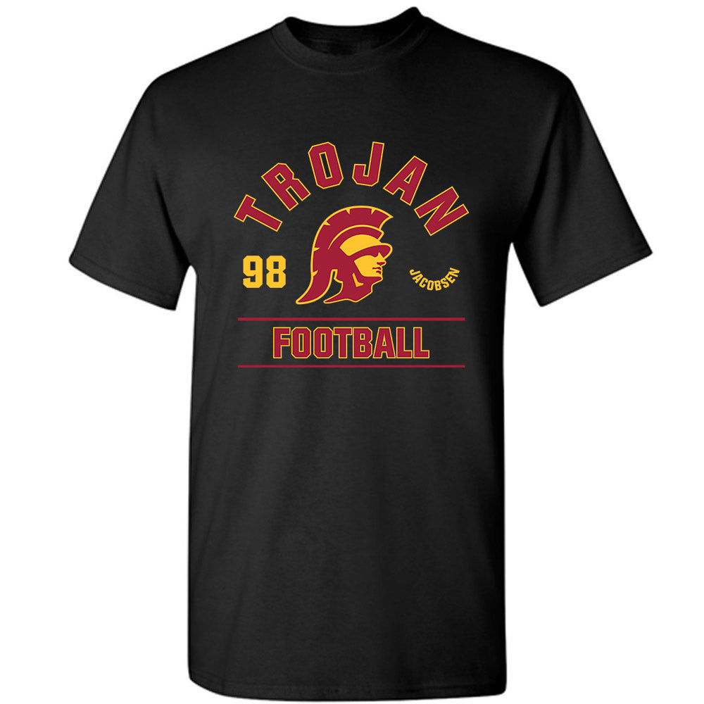 USC - NCAA Football : Cash Jacobsen - Classic Fashion Shersey T-Shirt-0