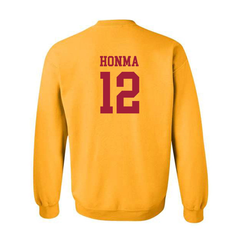 USC - NCAA Baseball : Logan Honma - Classic Shersey Crewneck Sweatshirt-1