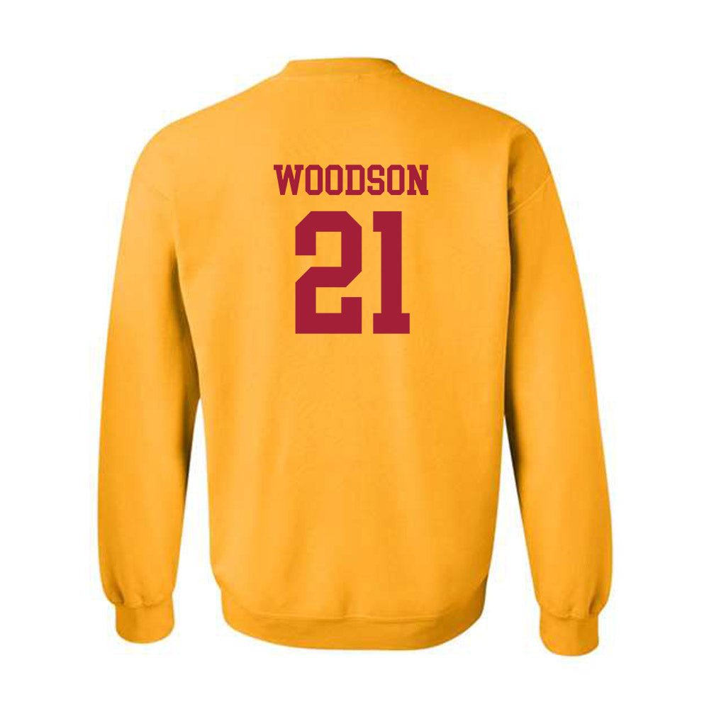 USC - NCAA Baseball : Hayden Woodson - Classic Shersey Crewneck Sweatshirt-1