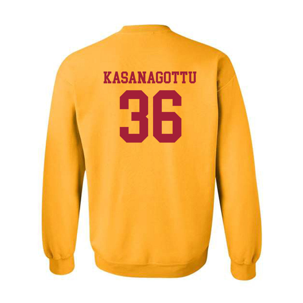 USC - NCAA Baseball : Rohan Kasanagottu - Classic Shersey Crewneck Sweatshirt-1