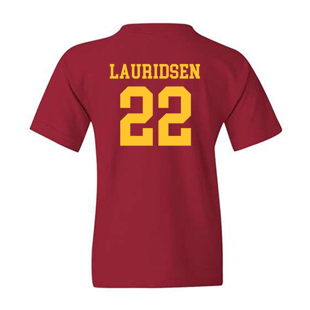 USC - NCAA Baseball : Gavin Lauridsen - Classic Shersey Youth T-Shirt-1