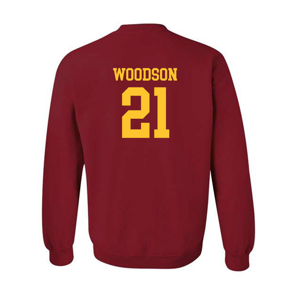 USC - NCAA Baseball : Hayden Woodson - Classic Shersey Crewneck Sweatshirt-1
