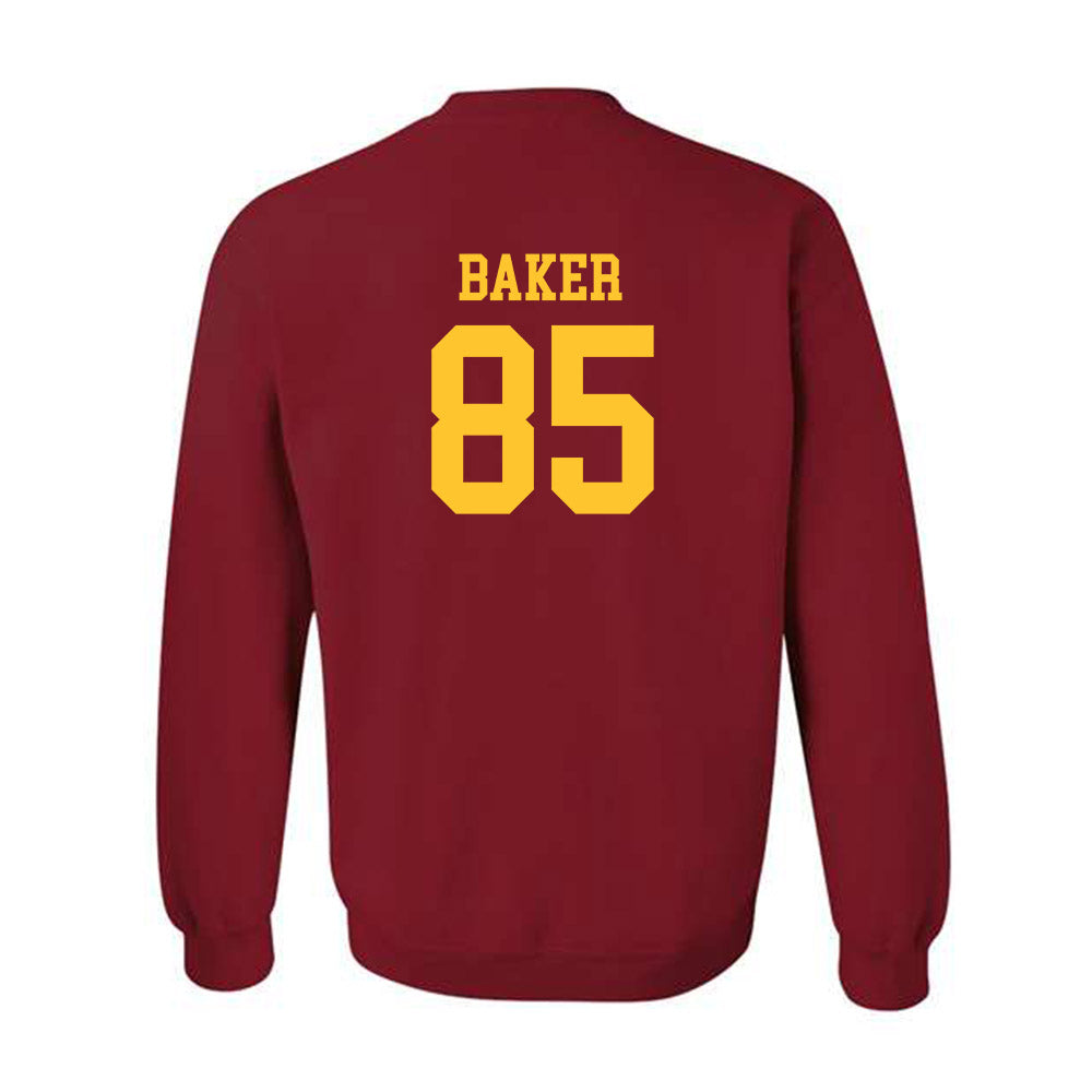 USC - NCAA Football : Tron Baker - Classic Shersey Crewneck Sweatshirt-1