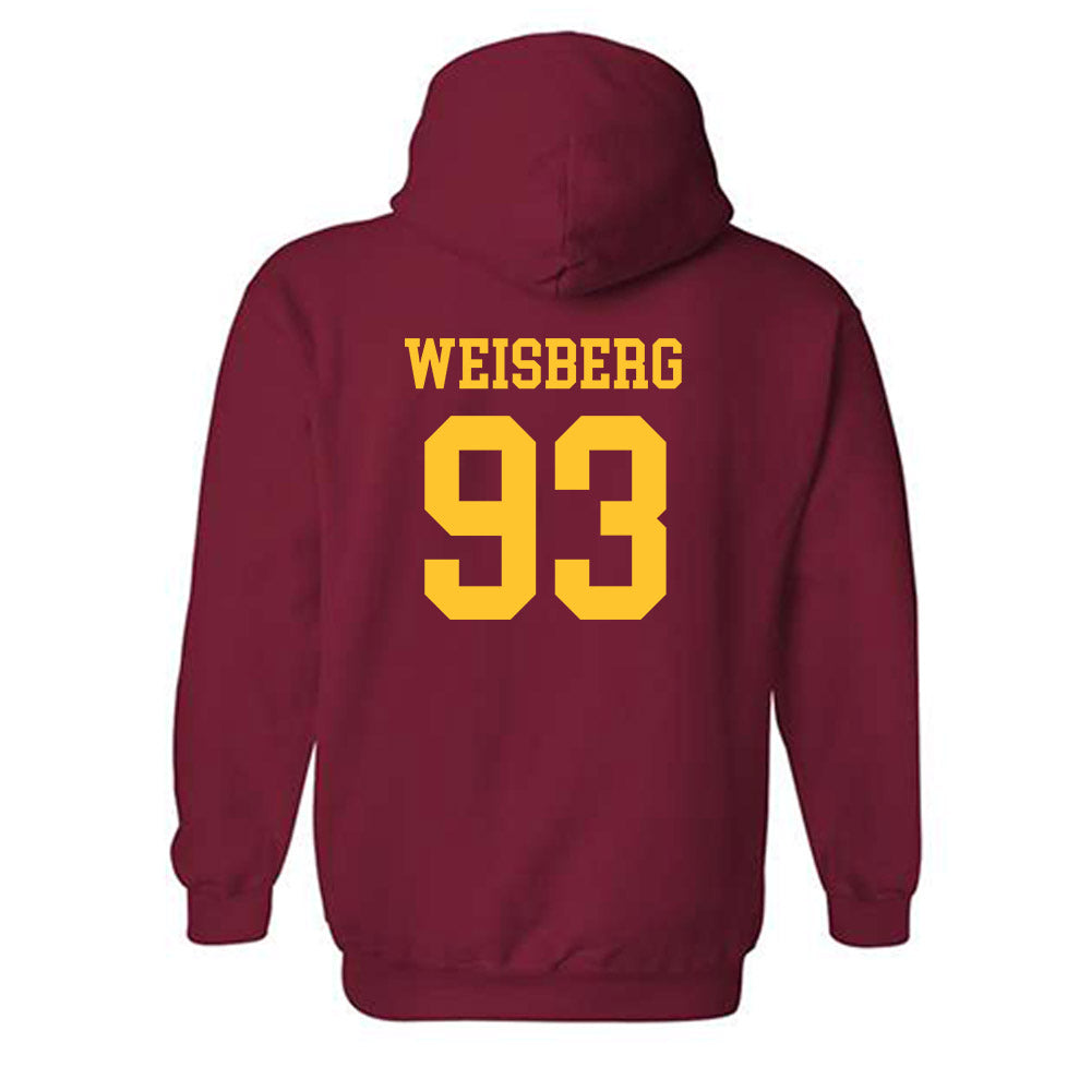 USC - NCAA Football : William Weisberg - Classic Shersey Hooded Sweatshirt-1