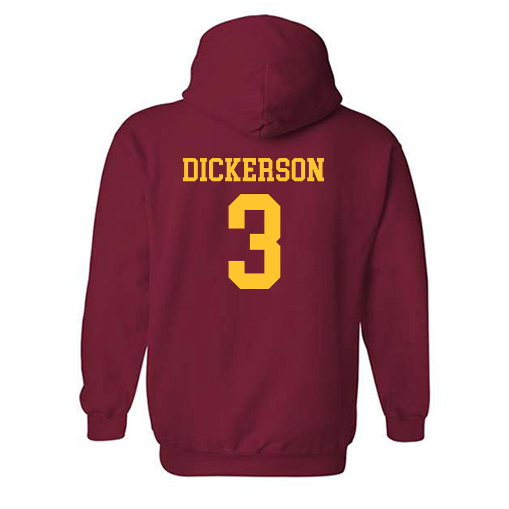 USC - NCAA Men's Basketball : Amarion Dickerson - Classic Shersey Hooded Sweatshirt-1