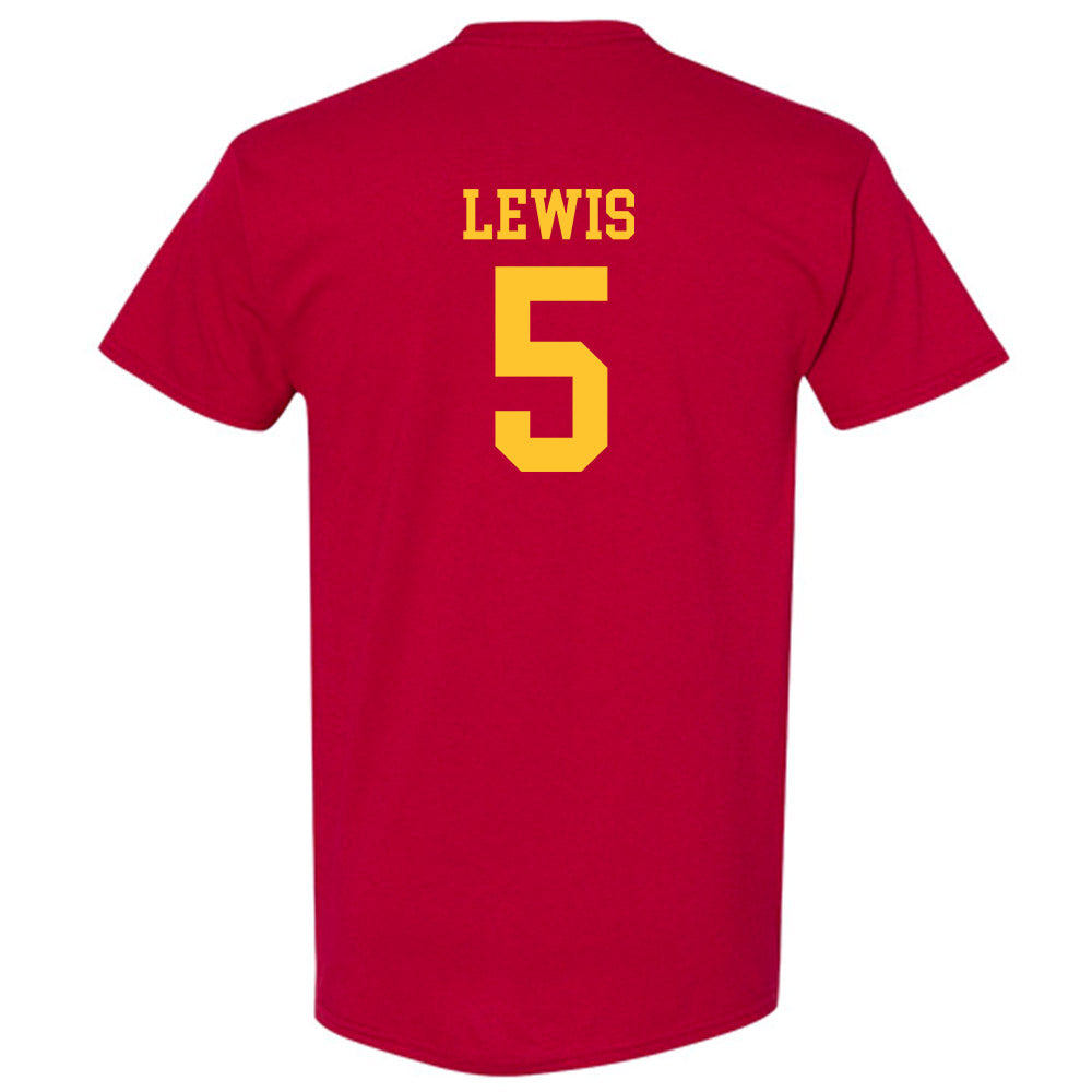 USC - NCAA Men's Basketball : KJ Lewis - Classic Shersey T-Shirt-1