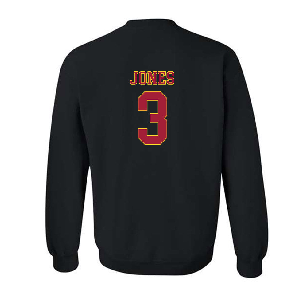 USC - NCAA Women's Basketball : Londynn Jones - Crewneck Sweatshirt-1