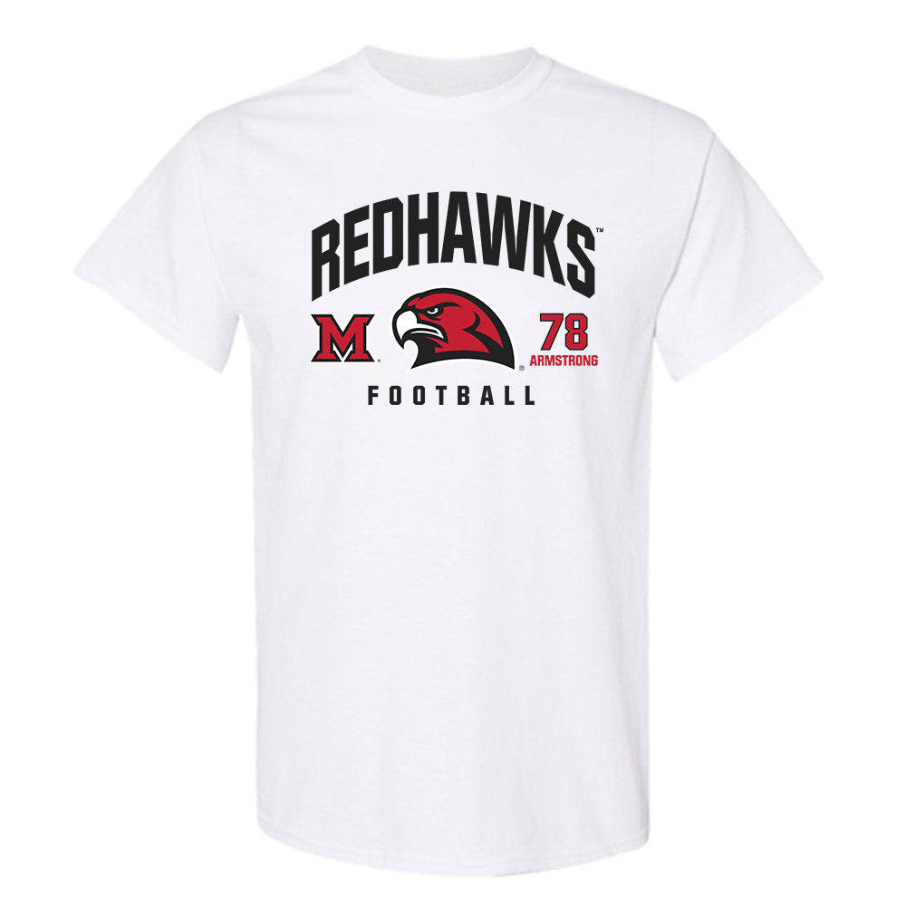 Miami of Ohio - NCAA Football : Devontae Armstrong - Classic Fashion Shersey T-Shirt-0