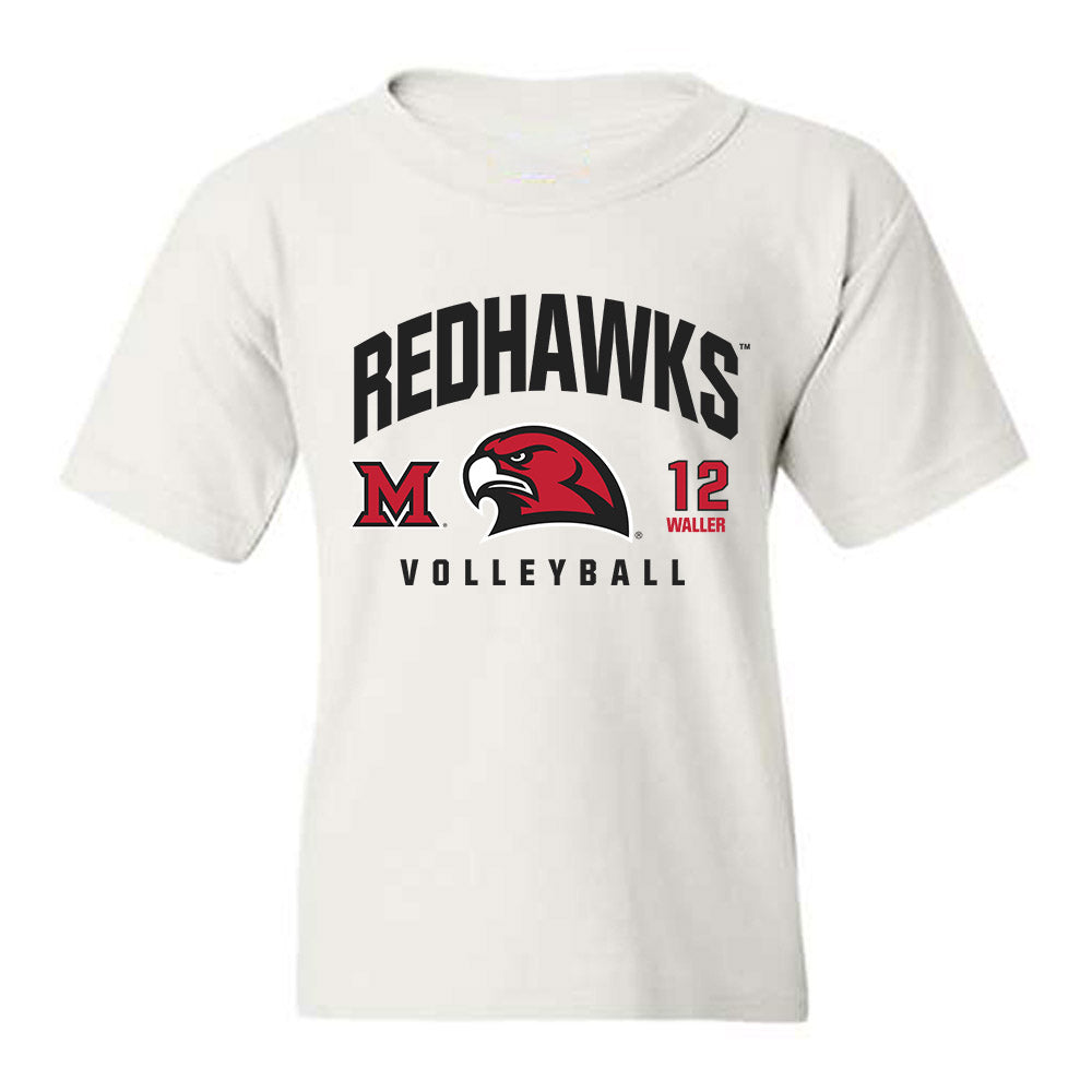 Miami of Ohio - NCAA Women's Volleyball : Sydney Waller - Classic Fashion Shersey Youth T-Shirt-0