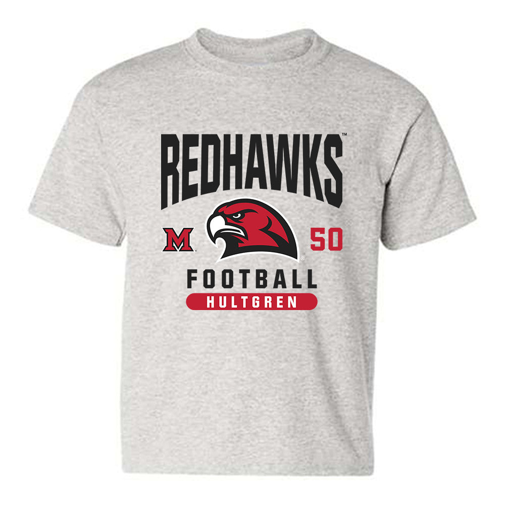 Miami of Ohio - NCAA Football : Zach Hultgren - Classic Fashion Shersey Youth T-Shirt-0