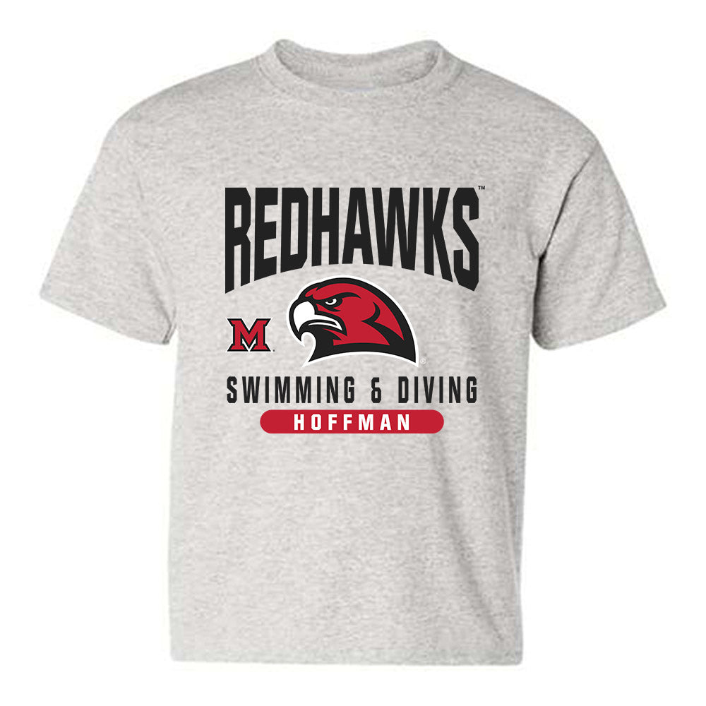 Miami of Ohio - NCAA Women's Swimming & Diving : Mila Hoffman - Classic Fashion Shersey Youth T-Shirt-0