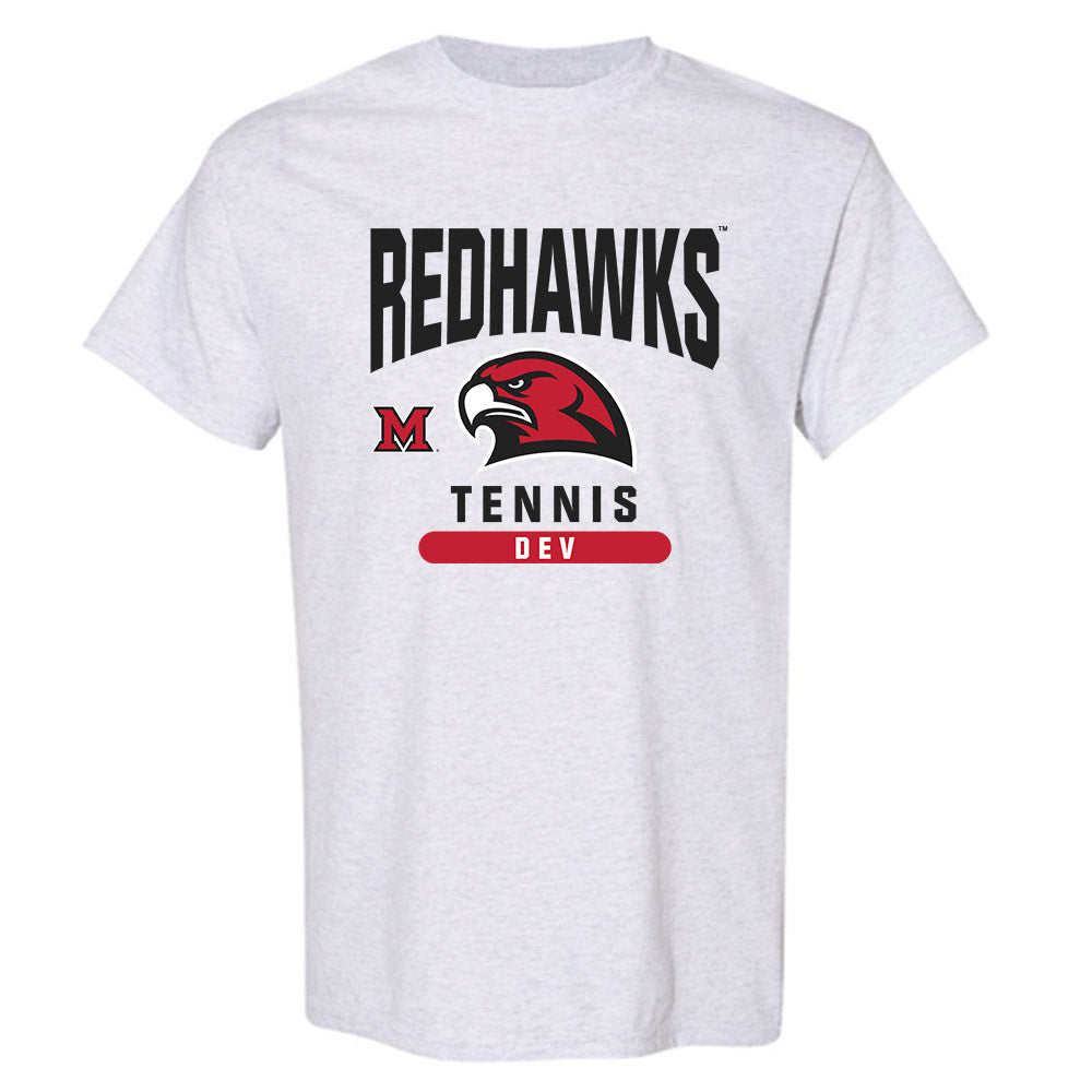 Miami of Ohio - NCAA Women's Tennis : Sarah Dev - Classic Fashion Shersey T-Shirt-0