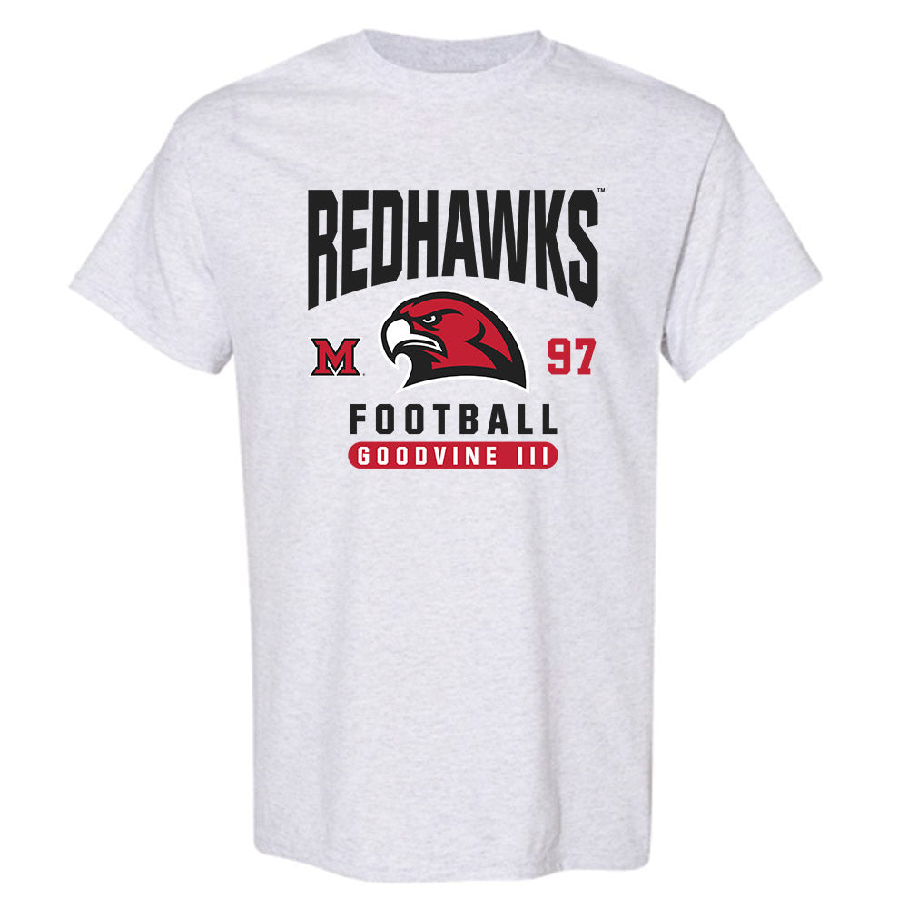 Miami of Ohio - NCAA Football : William Goodvine III - Classic Fashion Shersey T-Shirt-0