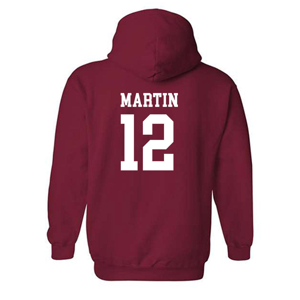 Miami of Ohio - NCAA Football : Kaleb Martin - Classic Shersey Hooded Sweatshirt-1