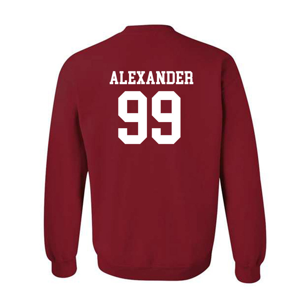 Miami of Ohio - NCAA Football : Oyeka Alexander - Classic Shersey Crewneck Sweatshirt-1