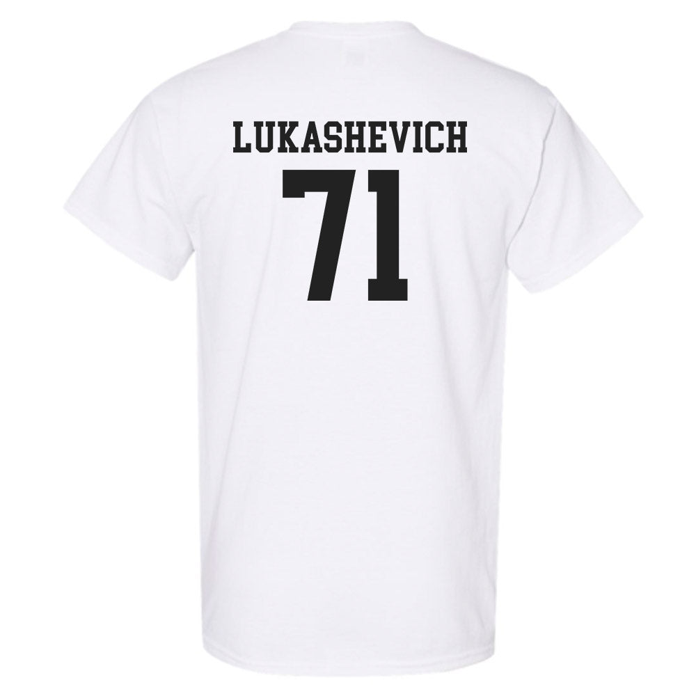 Miami of Ohio - NCAA Men's Ice Hockey : Vladislav Lukashevich - Classic Shersey T-Shirt-1