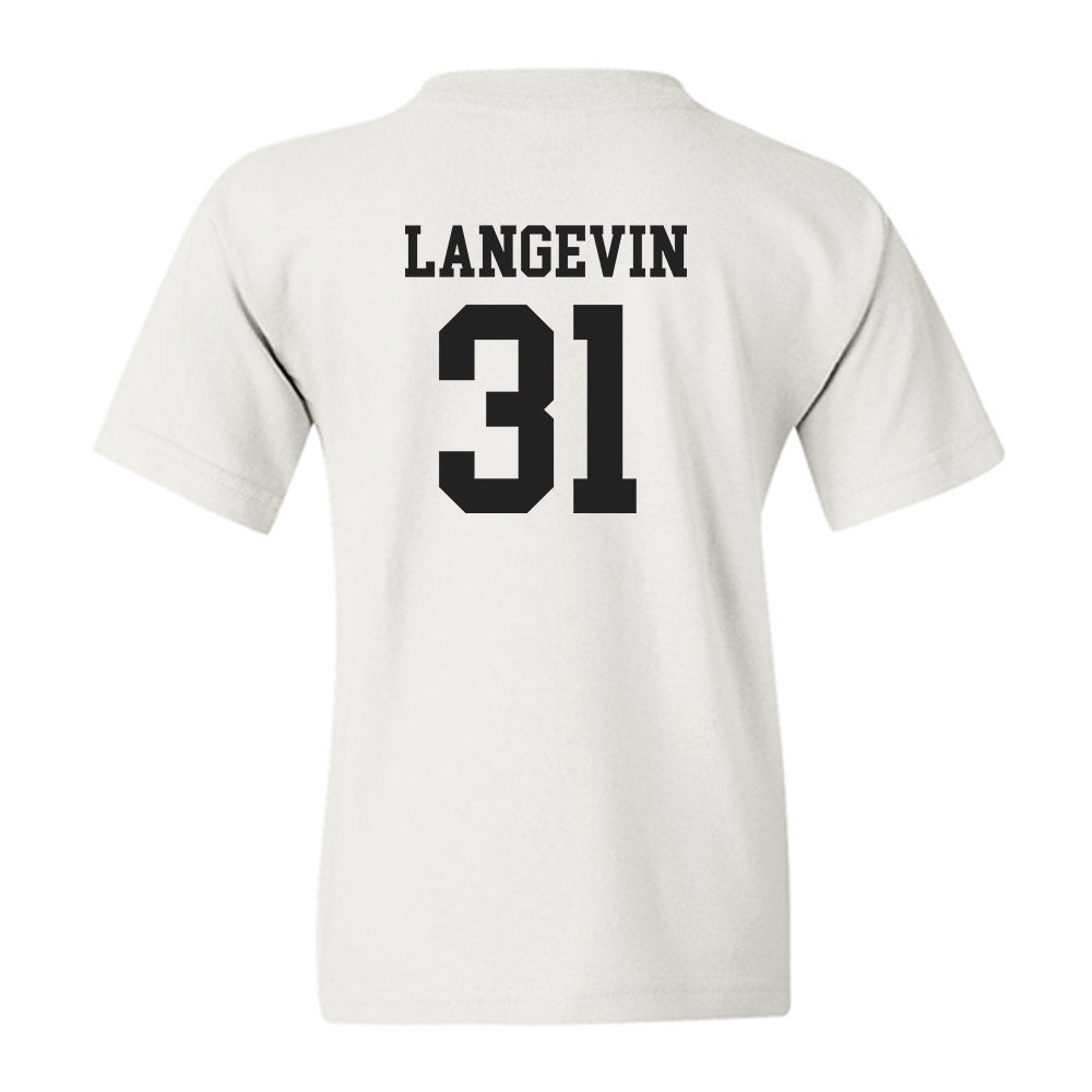 Miami of Ohio - NCAA Men's Ice Hockey : Mathis Langevin - Classic Shersey Youth T-Shirt-1