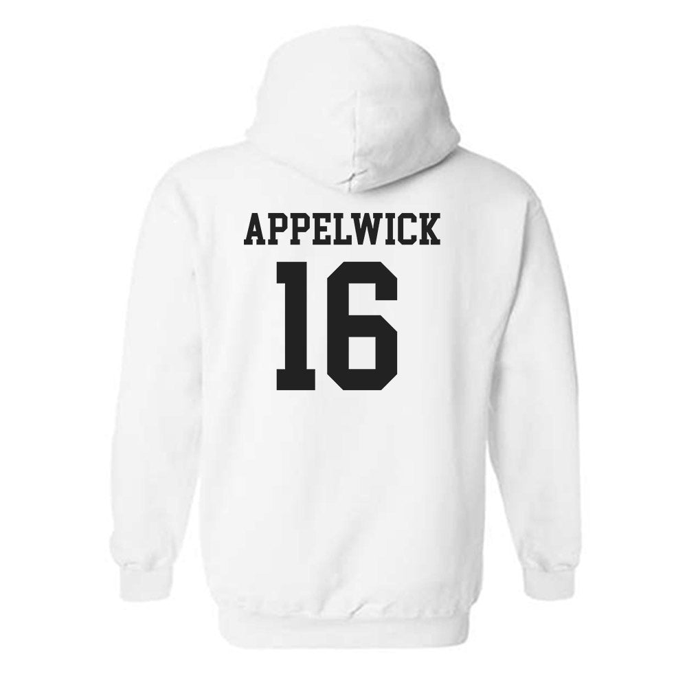 Miami of Ohio - NCAA Baseball : Evan Appelwick - Classic Shersey Hooded Sweatshirt-1