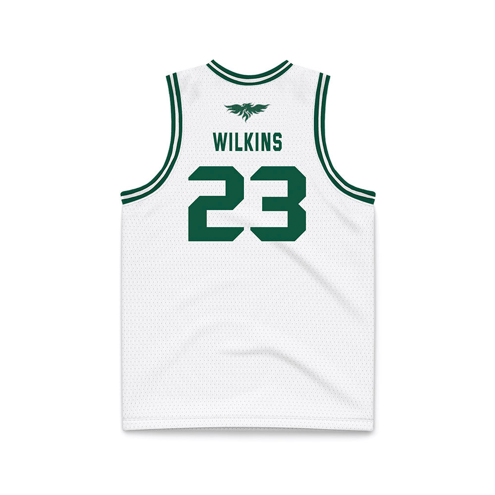 UW Green Bay - NCAA Men's Basketball : Caden Wilkins - White Basketball Jersey-1