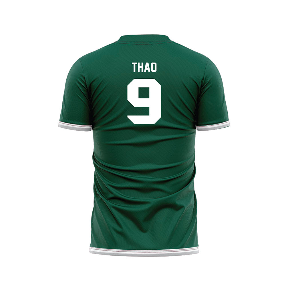 UW Green Bay - NCAA Women's Soccer : Hope Thao - Green Soccer Jersey-1