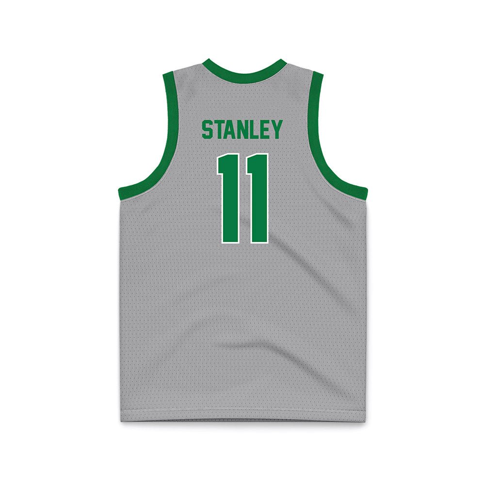 North Texas - NCAA Women's Basketball : Laynee Stanley - White Basketball Jersey-1