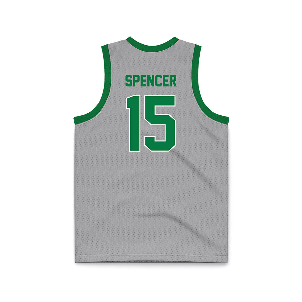 North Texas - NCAA Women's Basketball : Cherie Spencer - White Basketball Jersey-1