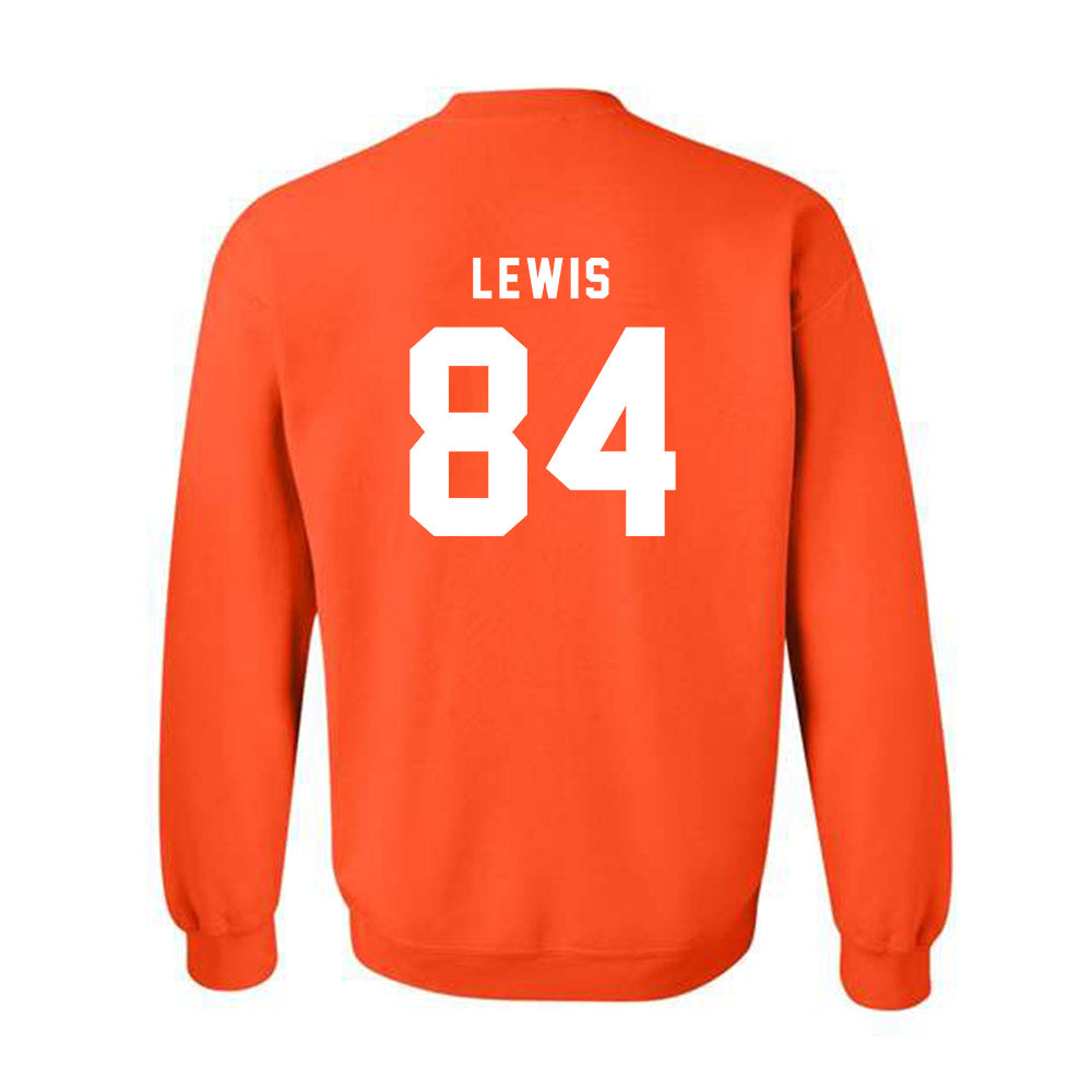 Campbell - NCAA Football : Daniel Lewis - Classic Shersey Crewneck Sweatshirt-1