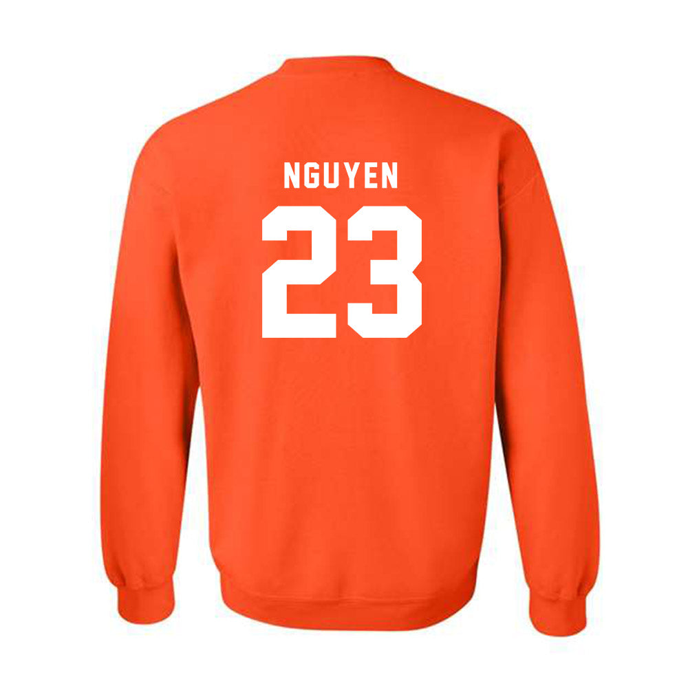 Campbell - NCAA Football : Kyle Nguyen - Classic Shersey Crewneck Sweatshirt-1