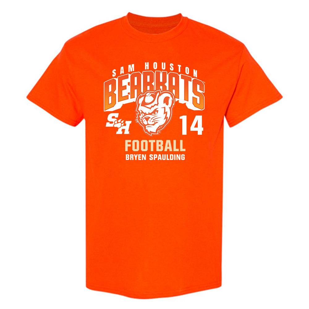SHSU - NCAA Football : Bryen Spaulding - Classic Fashion Shersey T-Shirt-0