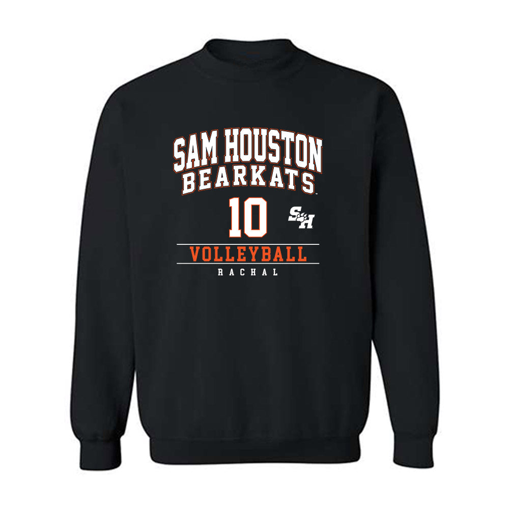 SHSU - NCAA Women's Volleyball : Justice Rachal - Classic Fashion Shersey Crewneck Sweatshirt-0