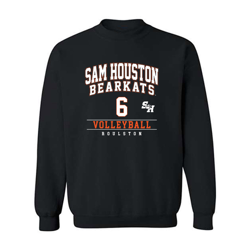 SHSU - NCAA Women's Volleyball : Faith Roulston - Classic Fashion Shersey Crewneck Sweatshirt-0