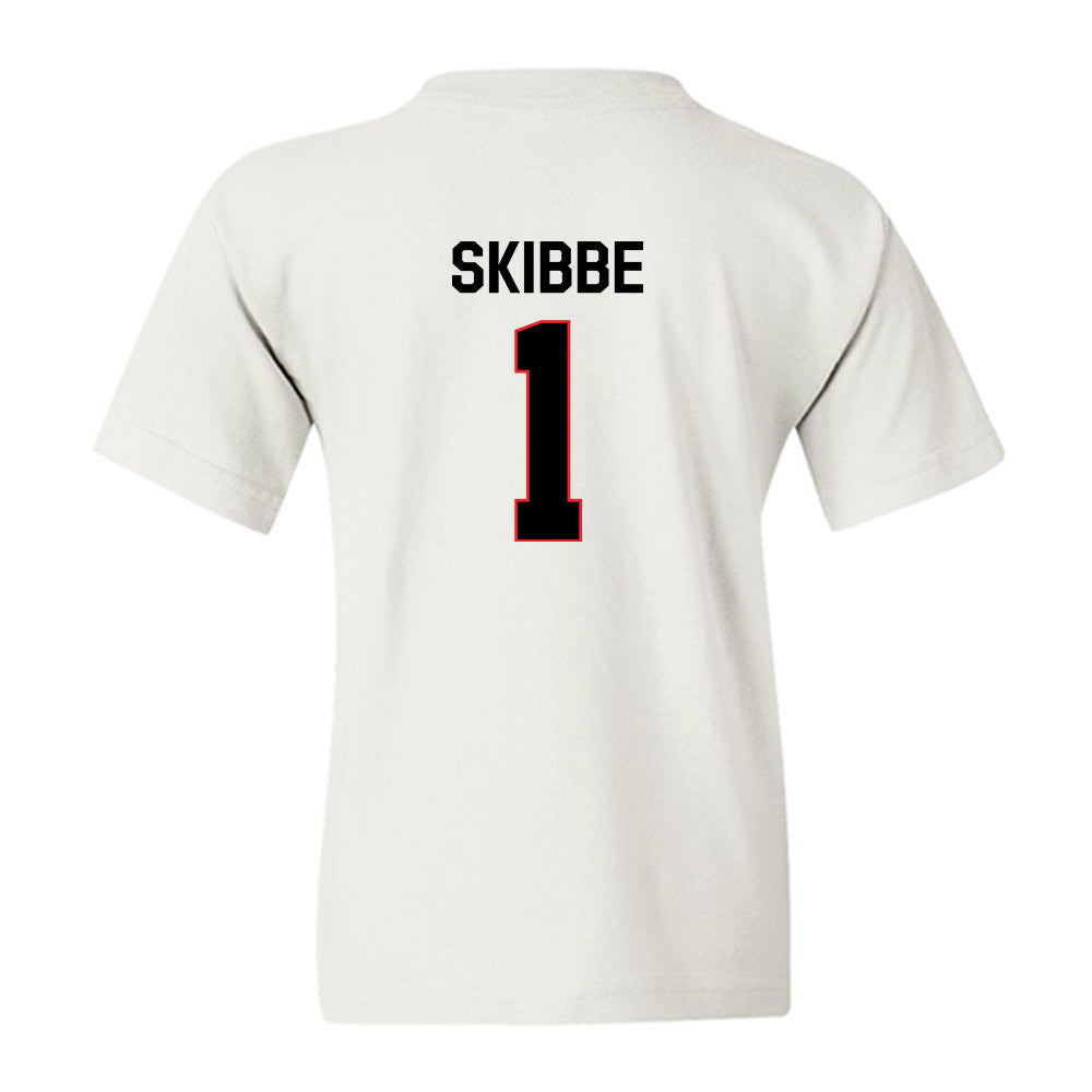 Davidson - NCAA Women's Lacrosse : Jenna Skibbe - Classic Fashion Shersey Youth T-Shirt-1