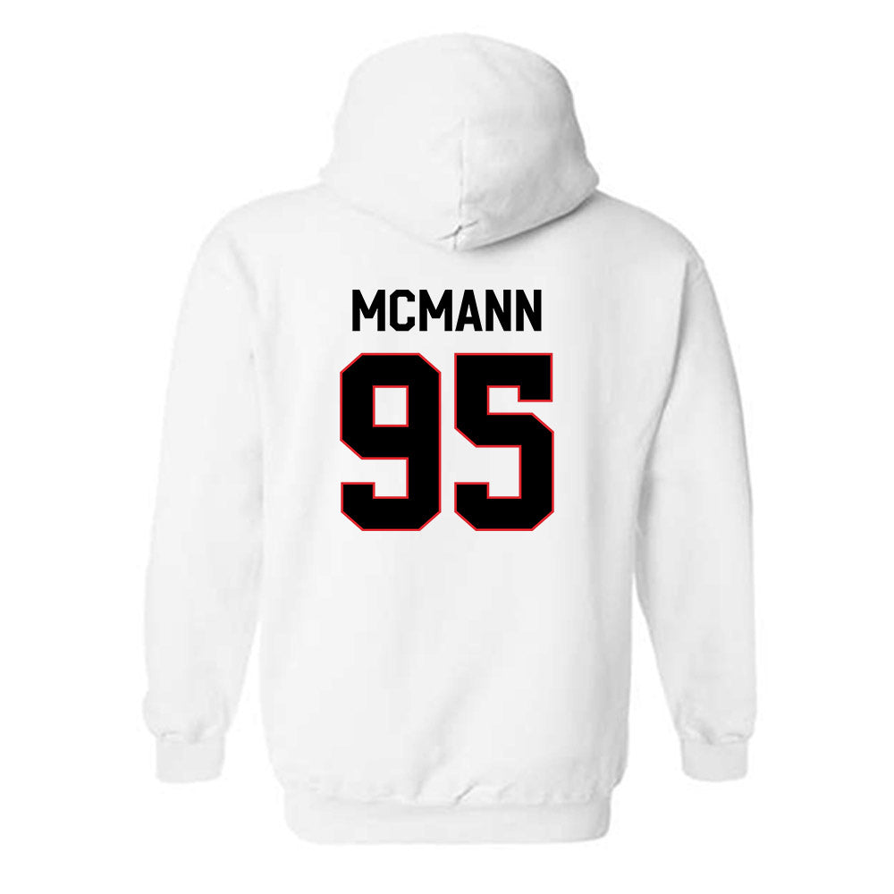Davidson - NCAA Football : Liam McMann - Classic Fashion Shersey Hooded Sweatshirt-1