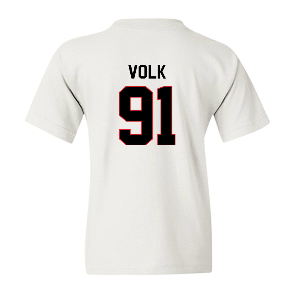 Davidson - NCAA Football : Will Volk - Classic Fashion Shersey Youth T-Shirt-1