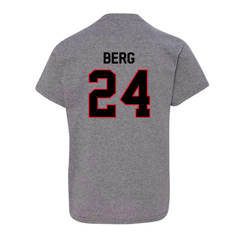 Davidson - NCAA Football : Brodey Berg - Classic Fashion Shersey Youth T-Shirt-1