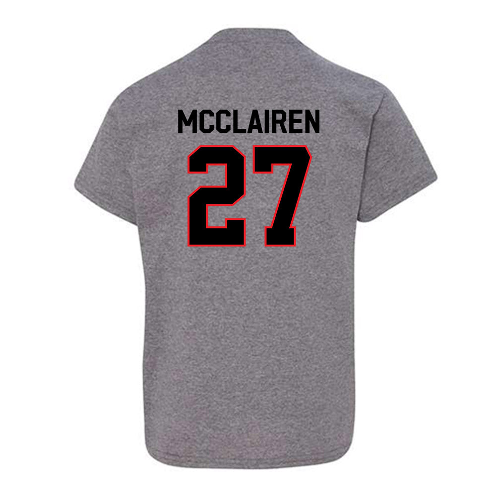 Davidson - NCAA Football : Revis McClairen - Classic Fashion Shersey Youth T-Shirt-1