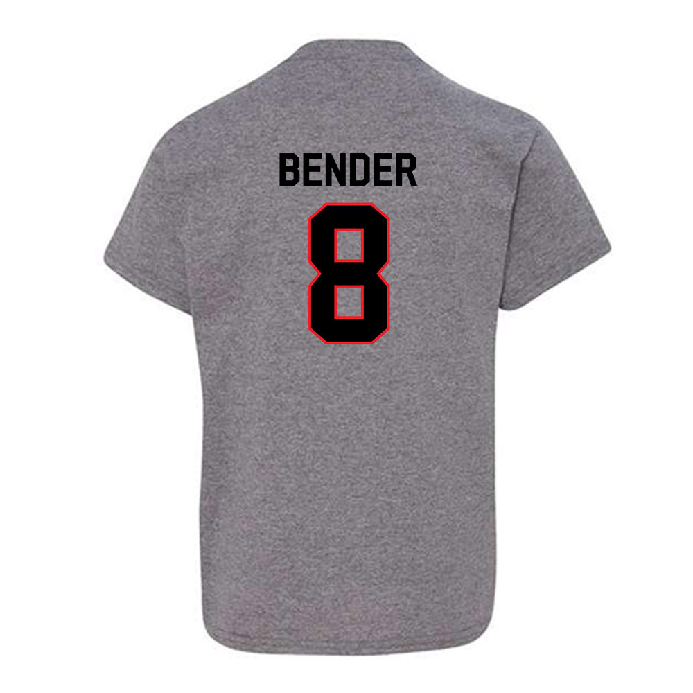 Davidson - NCAA Football : Hayden Bender - Classic Fashion Shersey Youth T-Shirt-1