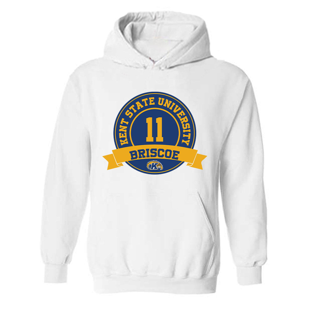 Kent State - NCAA Men's Basketball : Dezmon Briscoe - Classic Fashion Shersey Hooded Sweatshirt-0