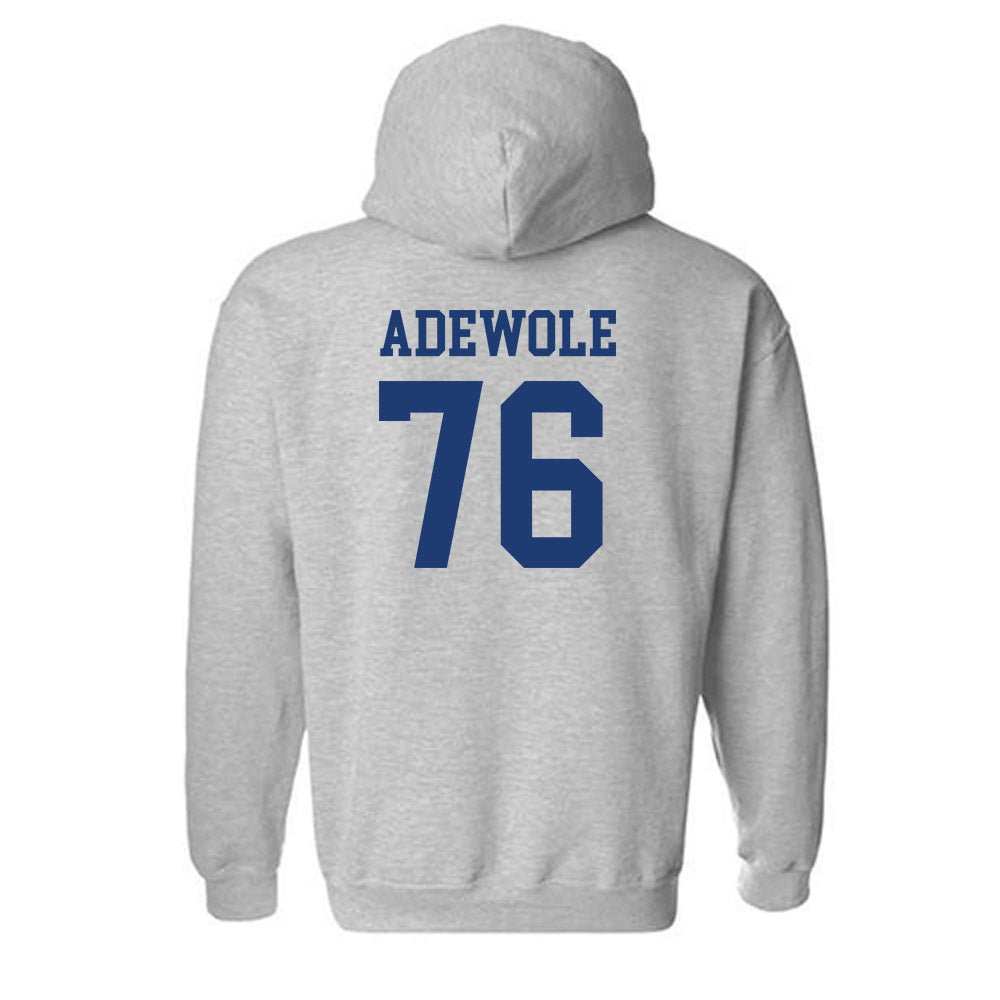 Kent State - NCAA Football : Mofe Adewole - Classic Fashion Shersey Hooded Sweatshirt-1