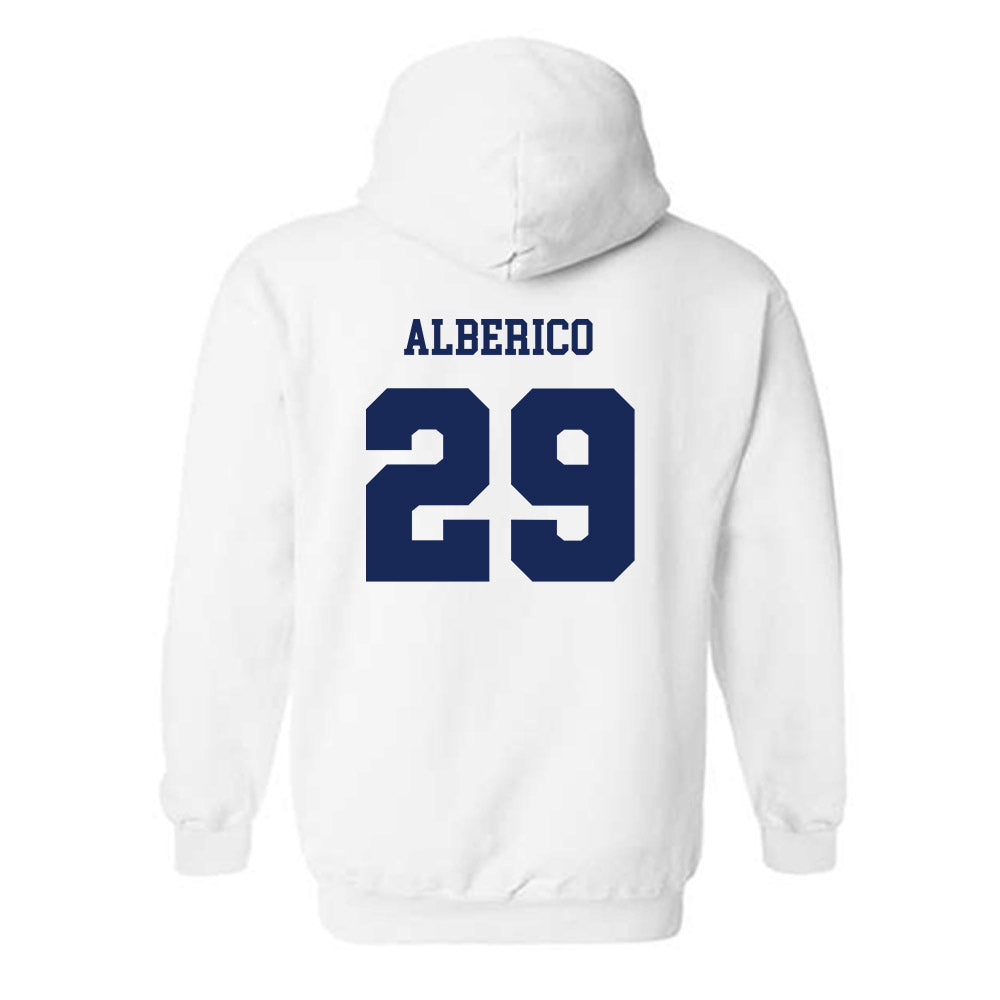 - NCAA Baseball : Alex Alberico - Classic Shersey Hooded Sweatshirt-1