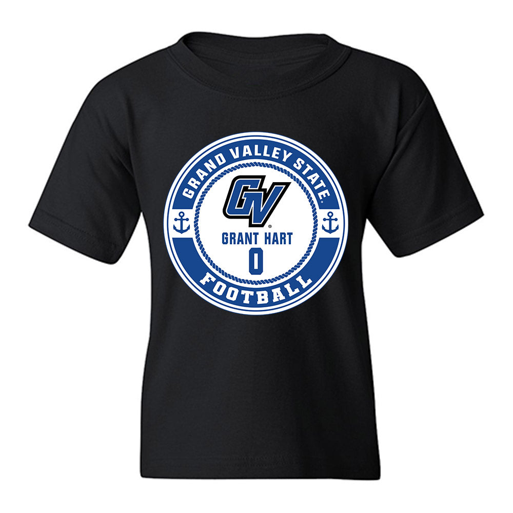 Grand Valley - NCAA Football : Grant Hart - Classic Fashion Shersey Youth T-Shirt-0