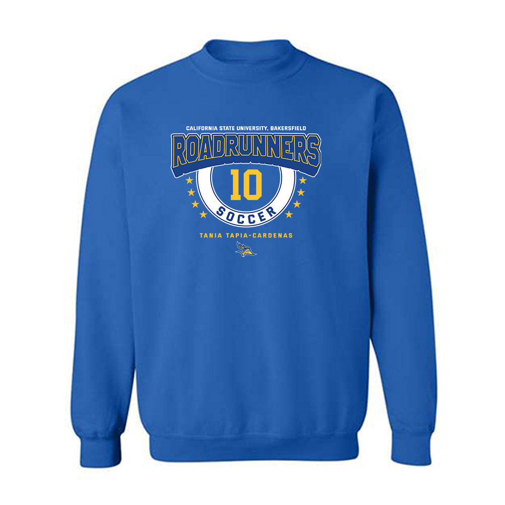 CSU Bakersfield - NCAA Women's Soccer : Tania Tapia-Cardenas - Classic Fashion Shersey Crewneck Sweatshirt-0