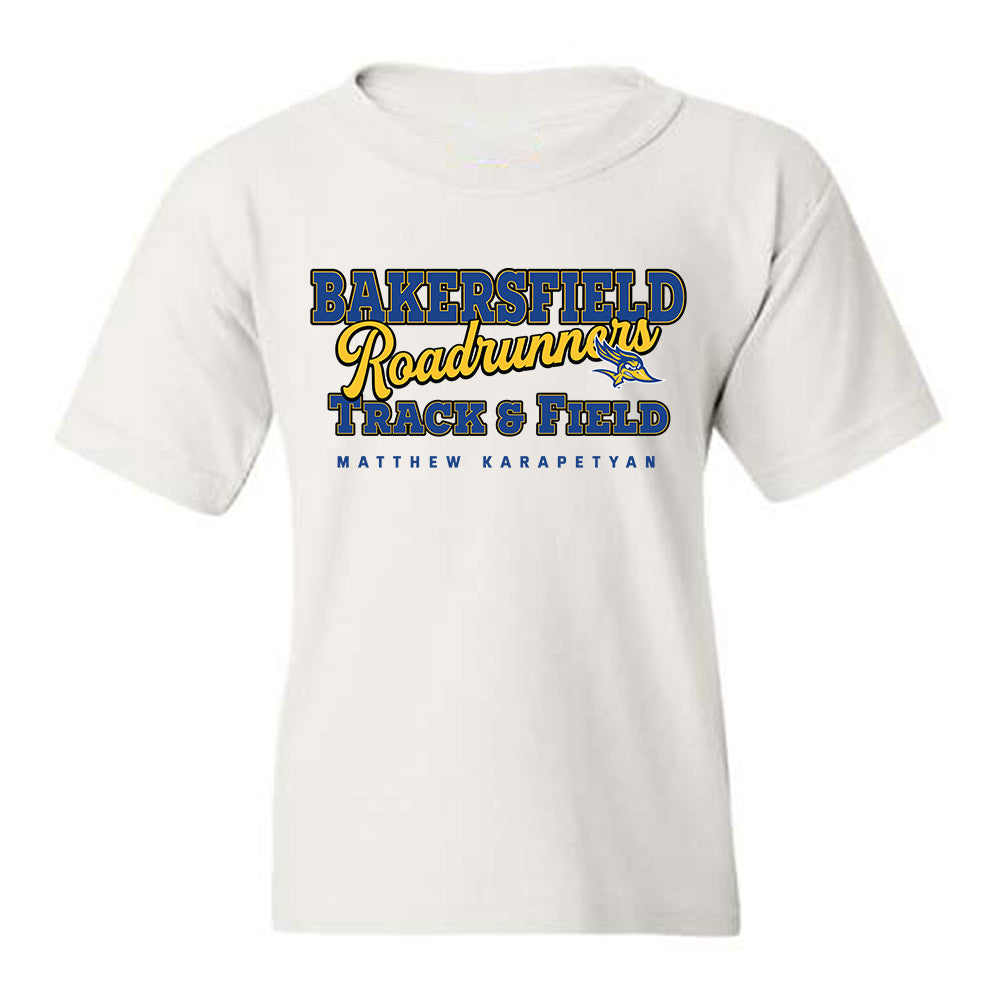 CSU Bakersfield - NCAA Men's Track & Field : Matthew Karapetyan - Classic Fashion Shersey Youth T-Shirt