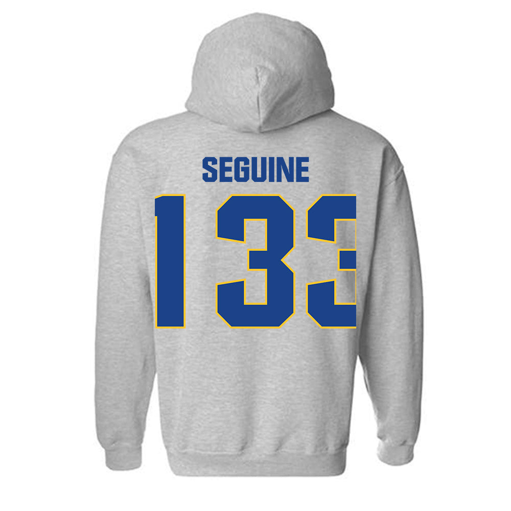 CSU Bakersfield - NCAA Wrestling : Rider Seguine - Classic Shersey Hooded Sweatshirt-1