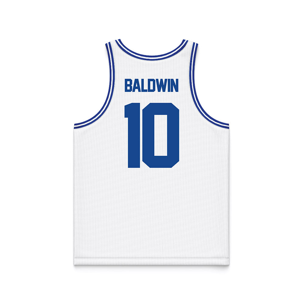 Georgia State - NCAA Women's Basketball : Aaliyah Baldwin - White Basketball Jersey-1